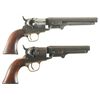 Image 1 : Two Colt Percussion Revolvers -A) Colt Model 1849 Pocket Revolver