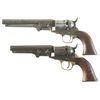 Image 2 : Two Colt Percussion Revolvers -A) Colt Model 1849 Pocket Revolver