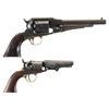 Image 1 : Two Percussion Revolvers -A) Remington New Model Revolver