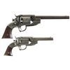 Image 1 : Collector's Lot of Two Allen & Wheelock Sidehammer Percussion Revolvers -A) Allen & Wheelock Navy Re