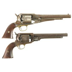 Two Percussion Revolvers -A) U.S. Inspected Remington New Model Army Revolver