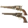Image 2 : Two Percussion Revolvers -A) U.S. Inspected Remington New Model Army Revolver