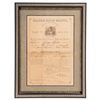 Image 2 : Three Framed Documents