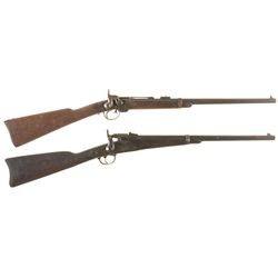 Collector's Lot of Two Civil War Era Carbines -A) U.S. Poultney & Trimble Smith's Patent Breech Load
