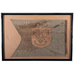 One American Military Style Sword and One Blue Pennant