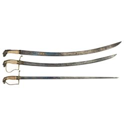 Three Eagle Head Pattern Swords