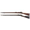 Image 2 : Two Antique American Breechloading Rifles -A) U.S. Springfield Model 1884 Trapdoor Rifle