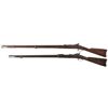 Image 2 : Collector's Lot of Two Springfield U.S. Trapdoor Rifles -A) Allin Conversion Model 1866 Rifle
