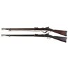 Image 2 : Two U.S. Springfield Trapdoor Rifles -A) Springfield Model 1873 Rifle with Bayonet