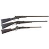 Image 1 : Three Antique Long Guns -A) Spencer Repeating Rifle