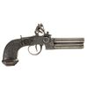 Image 1 : Belgian Four Barreled Flintlock Pistol