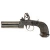 Image 2 : Belgian Four Barreled Flintlock Pistol