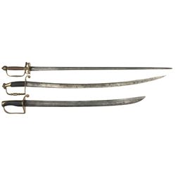 Three European-Style Swords