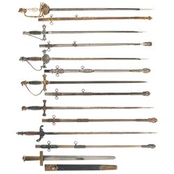 Seven Lodge/Fraternal Order Swords