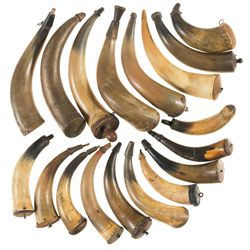 Collection of Powder Horns