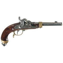 Unmarked Russian Percussion Pistol