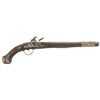 Image 1 : European Flintlock Pistol with Deep Relief Engraved Furniture