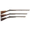 Image 1 : Three Double Barrel Percussion Shotguns -A) W. Richards Shotgun