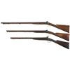 Image 2 : Three Double Barrel Percussion Shotguns -A) W. Richards Shotgun