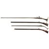 Image 2 : Four Rifles -A) Moroccan Snaphaunce Rifle