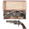 Image 1 : Collector's Lot of Two Spur Trigger Revolvers -A) Smith & Wesson 1 1/2 Revolver with Box