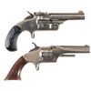 Image 2 : Collector's Lot of Two Spur Trigger Revolvers -A) Smith & Wesson 1 1/2 Revolver with Box
