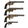 Image 1 : Collector's Lot of Four Plant's Mfg. Front Loading Revolvers -A) Plant's Mfg./Merwin & Bray Front Lo