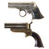 Image 2 : Two Pepperbox Pistols -A) Remington-Elliot .32 Pepperbox Pistol