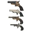 Image 2 : Collector's Lot of Four Single Shot Derringers -A) Eben T. Starr Derringer