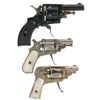 Image 1 : Three European Double Action Revolvers -A) European Revolver