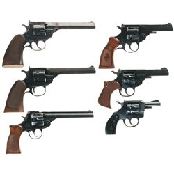 Collector's Lot of Six Harrington & Richardson Revolvers -A) Harrington & Richardson Sportsman Model