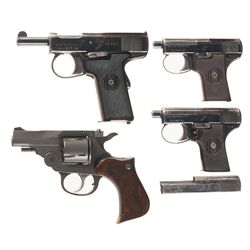 Collector's Lot of Four Harrington & Richardson Handguns -A) Harrington & Richardson Self-Loading Se