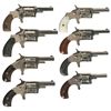 Image 2 : Collector's Lot of Eight Harrington & Richardson Spur Trigger Revolvers -A) Harrington & Richardson 