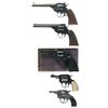 Image 1 : Collector's Lot of Four Harrington & Richards Double Action Revolvers and One Double Action Blank Re