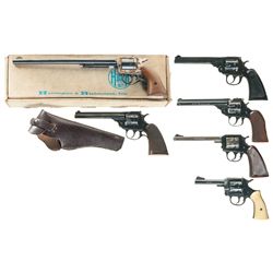 Collector's Lot of Six Harrington & Richardson Double Action Revovlers -A) Harrington & Richardson M
