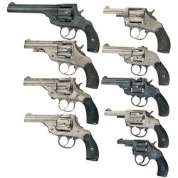 Collector's Lot of Nine Harrington & Richardson Double Action Revolvers -A) Harrington & Richardson 
