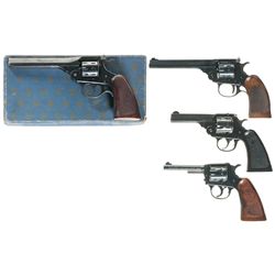 Collector's Lot of Four Harrington & Richardson Revolvers -A) Harrington & Richardson Sportsman Doub
