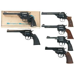 Collector's Lot of Six Harrington & Richardson Double Action Revolvers -A) Harrington & Richardson M
