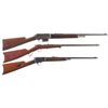 Image 1 : Collector's Lot of Three Winchester Rifles -A) Winchester Model 1905 Semi-Automatic Rifle