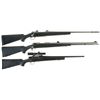 Image 1 : Three Bolt Action Rifles -A) Winchester Model 70 Classic Stainless Boss Rifle