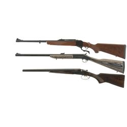 Three Sporting Long Arms -A) Ruger No. 1-S Medium Sporter Falling Block Rifle with Box