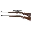 Image 2 : Two Winchester Model 88 Lever Action Rifles -A) Winchester Model 88 Rifle with Scope