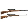 Image 1 : Two Scoped Rifles -A) Weatherby Mark XXII Semi-Automatic Rifle