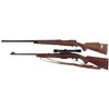 Image 2 : Two Winchester Rifles -A) Winchester Model 70 Bolt Action Rifle