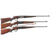 Image 1 : Collector's Lot of Three Savage Model 99 Lever Action Rifles -A) Savage Model 99-G Deluxe Takedown P