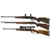 Image 2 : Three Sporting Rifles -A) Savage Model 99M Lever Action Rifle with Scope Mounts