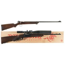 Two Sporting Rifles -A) Remington Model 41-P Bolt Action Single Shot Rifle