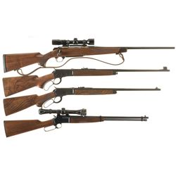 Four Browning Rifles -A) Browning A-Bolt Medallion Bolt Action Rifle