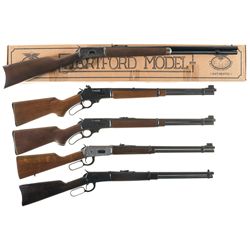Five Lever Action Long Guns -A) Rossi Manufactured Early EMF Hartford Model 1892 Rifle with Box