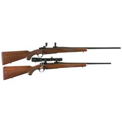 Two Ruger Bolt Action Rifles -A) Ruger Model 77 Rifle